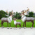 悦吉祥游乐园卡通冰雪奇缘驯麋鹿装饰玻璃钢雕塑户外圣诞节景观小品摆件 HY1798 1大号公麋鹿(带灯)