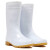 者也 32CM加绒白色雨鞋41码 防滑耐油食品厂厨师卫生食品棉靴