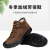 筑采（ZHUCAI）冬季加绒保暖户外防滑工作鞋 棕色 43 