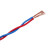 中迈 电线电缆 ZR-RVS-300/300V-2*2.5mm² 阻燃2芯铜芯双绞软线 100米 红/蓝