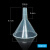 级加厚耐高温耐酸碱PP塑料三角漏斗60/75/90/100/120/150mm 50mm