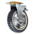 冰禹 BYlj-300 重型尼龙脚轮 聚氨酯脚轮 高强度风火轮工业轮子 6寸（2刹车+2定向）