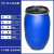 穆运 法兰桶化工塑料桶抱箍泔水桶储存水罐搅拌桶 120L法兰桶【直面】