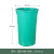 塑料环卫内桶模压户外内胆果皮箱垃圾桶内筒玻璃钢铝塑方形圆形厚 玻璃钢圆内筒29*43高cm