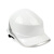 代尔塔102018 DIAMOND V钻石5型ABS绝缘防砸安全帽 建筑工地工人使用 1顶 白色 