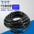 稳斯坦 缠绕管 电线线束保护带 PE保护套包线管绕线管 黑色25mm*2.2m*5根 WJL109