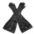 黑色长臂手套米开罗那干燥真空箱手套代替 600*160*1.6黑色耐酸碱手套
