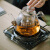 午间 水晶电陶炉煮茶器家用自动煮茶炉白茶蒸煮茶耐热烧水壶养生壶 云韵木把玻璃壶