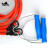 英发 弹性拉力绳子 专业级游泳训练速力训练器 硅胶拉力带牵引绳 细管3米-建议10岁内儿童使用