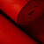 冰禹 BYlj-146 耐磨加厚一次性地毯 展会婚庆迎宾地垫 楼梯过道商用地毯(多拍不裁断) 红色3×10m 厚2mm