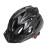 TLXT代驾快递外卖骑手头盔可定制电动车自行车安全盔一体成型舒适透气 002纯黑色标准 均码