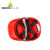 代尔塔代尔塔102018耐高温耐低温喷溅荧光条工地ABS安全帽绝缘轻便型 102018红色