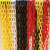 交通塑胶警示线反光路锥隔离带挂衣服塑料链条6mm红白黄黑色8MM粗 黄黑中号8MM 1米价格