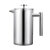 领跃腾信法压壶双层不锈钢咖啡壶保温冲茶器法式按压咖啡壶不锈钢304 经典 350ML