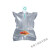 活鱼水族打包袋观赏鱼海鲜海参运输保护袋充气填充袋加厚定制定制 透明色开口25*25(100个)