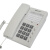 酒店座机电话机定制中诺线办公客房前台宾馆内部琪宇A888 A999米白色免提型