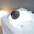 欧贝姿卫浴（oubeizi）欧式家用浴缸独立式小户型冲浪按摩恒温加热泡澡池成人亚克力浴池 空缸 1.40米