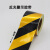 惠利得 地板工程交通警示线PET汽车贴广告标示警示胶带黑黄斜纹反光胶带 黑黄10cm*45.7米