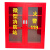 微型消防站消防工具柜消防器材全套装防火消防服5件套工地消防柜 1.6*1.5米六人米消防站（高配）;