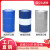 润滑油200升桶开口铁皮容量工业油桶大加厚创意桶柴油装饰桶 红+白
