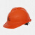 红星安贝尔安全帽新国标ABS防砸透气工业头盔电力工程工地建筑施工抗冲击 橙色透气款
