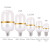 汉河 大功率LED灯泡工业照明球泡厂房车间高亮节能灯定制 E27 58W