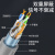 讯浦 超五类网线 纯无氧铜单股0.5线芯 单屏蔽成品网络跳线 灰色 10米 XT-508-10M