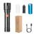 圣菲火LED强光手电筒 Type-c充电P70变焦应急多功能手电筒 橙色按钮(裸灯+线)