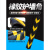 汇莱达（Huilevinas） 橡胶橡塑反光护角条防撞条地下车库护墙角厂房警示直角阳角保护条 直护角600*100*8(1.6斤)