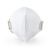 朝美 KN95折叠防护头戴式口罩独立包装防雾霾 2001型白色30只/盒