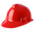 厂家安全帽PE建筑工程安全帽工地施工国标头盔新一字印字定制 新一字形  红色