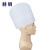 赫钢 一次性厨师帽子 酒店餐厅食堂饭店厨师可调节无纺布加厚工作帽 圆顶高帽 高29cm