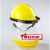 适用防液体飞溅头罩液氮LNG加液站防护面罩耐低温防护面罩防冻面 黄色头盔+面屏+支架+下盖