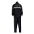 鸣灵 MLS-ZY001 反光雨衣套装 双层 1套 XL 黑色