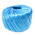 寶品坊 塑料打包绳 蓝色长100米重150克/卷*6卷装 塑料撕裂绳 打包绳 捆扎绳包装绳 捆扎带 尼龙绳