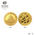 菜百首饰 中国金币总公司2022年熊猫普制金币 收藏品 熊猫金币 57g绿盒套装（共5枚不同金额）