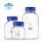 透明丝口瓶蓝盖试剂瓶玻璃宽大口方形瓶1002505001000ml 100ml 透明 GL45