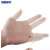 海斯迪克 加厚防滑护指 耐磨乳胶手指套 米白色2.5cm/S码【100只】
