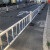锦安行 JCH-M02-1200 城市道路护栏公路锌钢护栏围栏防撞活动护栏 3000*1200*850mm（含一栏一柱一底座）