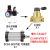 标准气动气缸压烟叶压豆腐全套神器省事总成大推力 63/80/100/125 SC63*600套装含8mm气管（十米）
