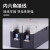 上海人民塑壳断路器RCM1 大功率单相220V空开闸刀2P 250A160A125A 2P 250A