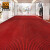 爱柯部落 七条纹加厚地垫 耐磨除尘吸水入户地垫2m宽×长3m厚4mm 酒店走廊地毯红色111098