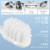 艾特柔（ITO）日本洗脸巾一次性擦脸巾加厚 干湿两用纯棉柔巾 美容洁面洗面巾纸 宽头牙刷3支装（颜色随机）