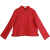乱在江南民族风加厚夹棉短款棉服女冬季新品中式复古保暖外套 红色 L