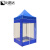 比鹤迖 BHD-0049 户外帐篷雨棚可折叠 3x3蓝+四面透明围开门 1套