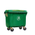 笛芳 660L大型户外垃圾桶加厚桶户外大号环卫垃圾车 特大垃圾分类垃圾桶 绿色 660L