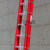 适用于玻璃钢绝缘伸缩梯子直梯升降云梯拉梯电工消防工程梯子两节延伸梯 6级闭合2.1米升起高度3米
