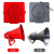防爆音响音箱广播扬声器喇叭号角3w5w10w15w 音响5W含13灰色或者红