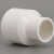 pvc白色给水管配件异径直通变径套自来水管件变径接头PVC-U给水配 (2寸转1寸半)63*50