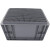 海斯迪克 欧标EU箱汽配周转箱塑料物流箱工具零件盒 800*400*230 HKCL-835